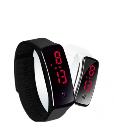 Men and Women Digital Watch LED Sports With Silicone Band Couples Watch