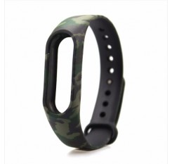 Camouflage Pattern Watch Strap for Xiaomi Mi Band 2