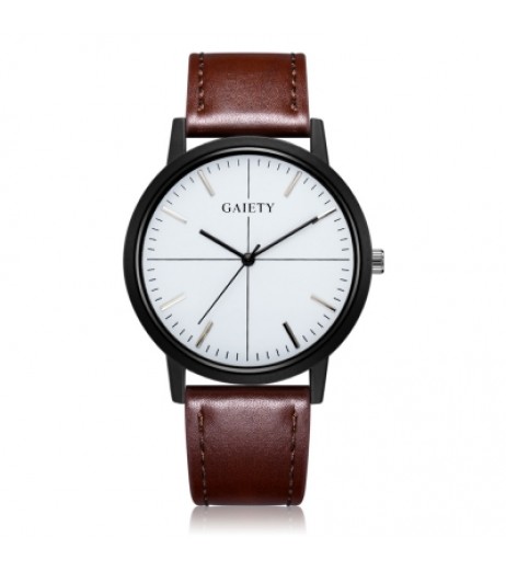 GAIETY G488 Men\'s Leather Business Watch