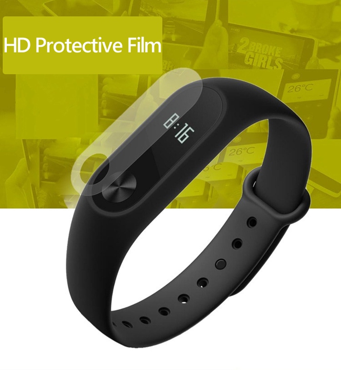 2PCS HD Scratch Resistant Protective Film for Xiaomi Miband 2