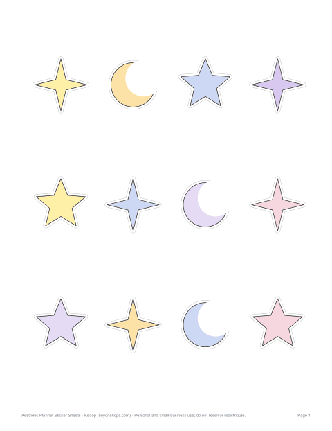 Preview of the first page of Soft sparkles