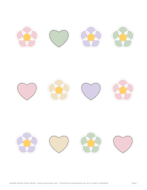 Preview of the first page of Pressed flowers